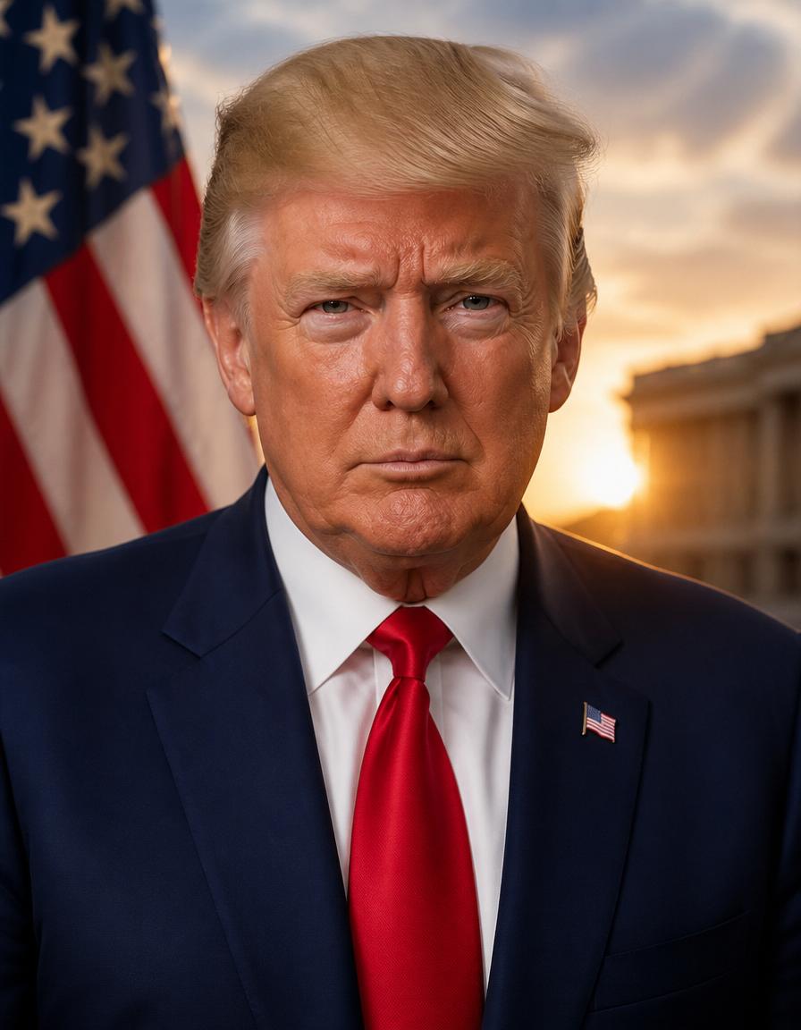 Official portrait of Donald J. Trump