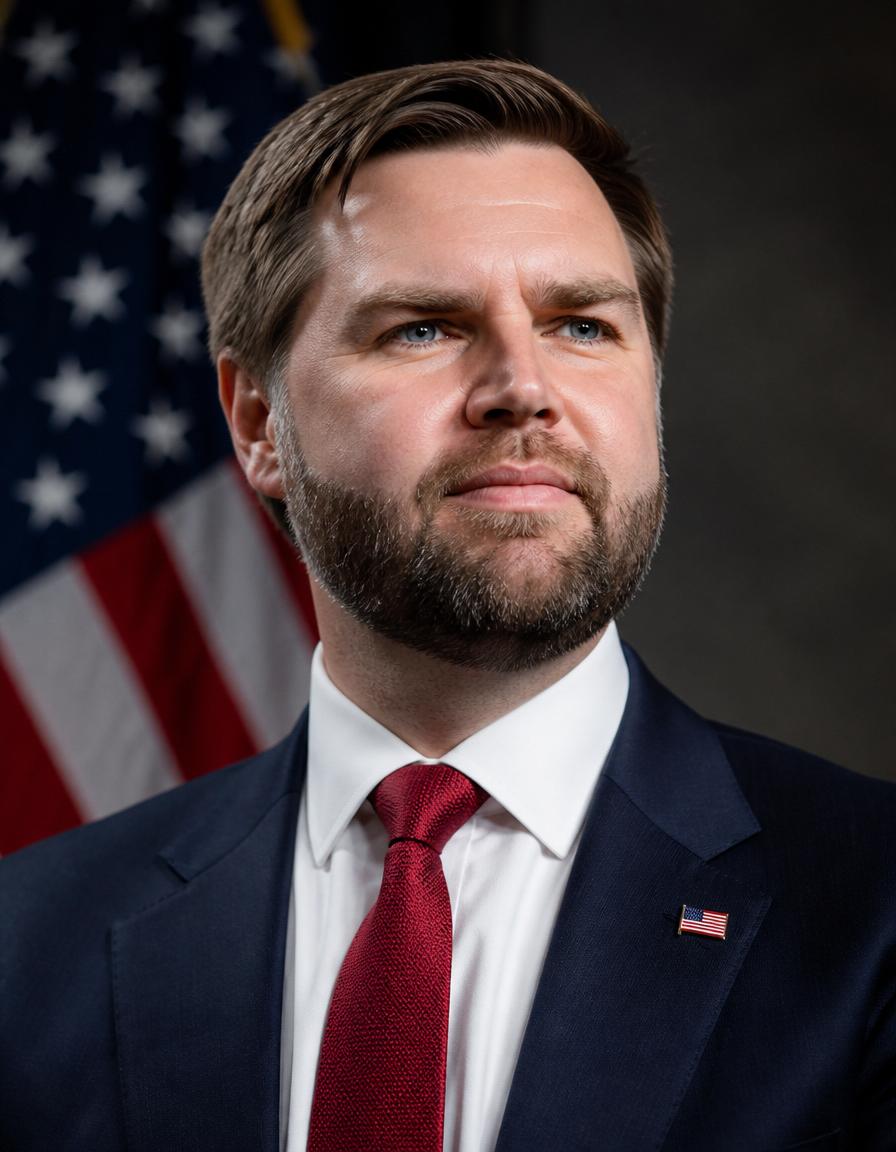 Official portrait of J.D. Vance